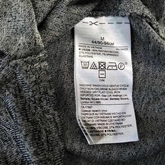 Banana Republic  Long Sleeve Top Drape Faux Wrap - Picture 6 of 6